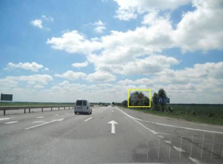 Билборд A на трассах Киевской области, 6х3  траса М-05 Київ-Одеса, км 100+970 право, через 90м після повороту на с. Бикова Гребля фото 1