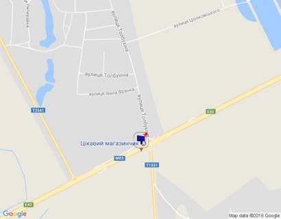 Билборд B в Киеве, 6х3  м. Яготин, харківська траса, траса М-03 "Київ-Харків", км 103+600 право, розвилка з вул. Толбухіна та Т-1031 схема