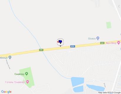 Билборд B в Стоянке, 6х3  с. Стоянка, траса М-06 "Київ-Чоп" (Житомир), км 22+900 право, 700м до АЗС GLUSCO схема