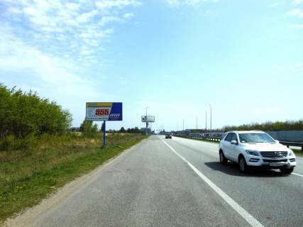 Билборд B в Миле, 6х3  с. Мила, траса М-06 "Київ-Чоп" (Житомир), км 27+100 право, за 350м до ресторану "Два бобра", через 300м після АЗС GLUSCO та UPG фото 1