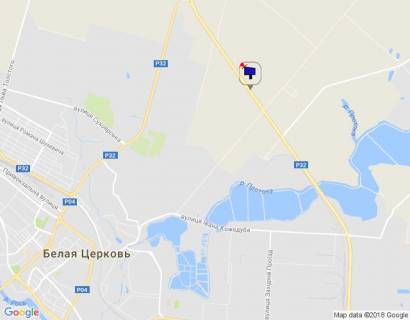 Билборд B на трассах Киевской области, 6х3  траса М-05 Київ-Одеса, км 81+740 ліво, за 445м до повороту на с. Пісчана схема