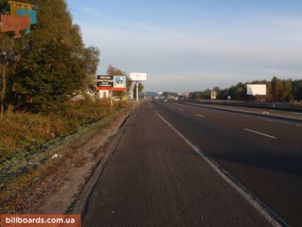 Billboard B in Khodosivka, 6х3  Dniprovs'ke sose, trasa N-01 "Kiiv-Znam'anka", km 24+050 pravo, za 400m do povorotu na s. Hodosivku ta AZS UPG, navproti TC "MegaMarket" Photo 1