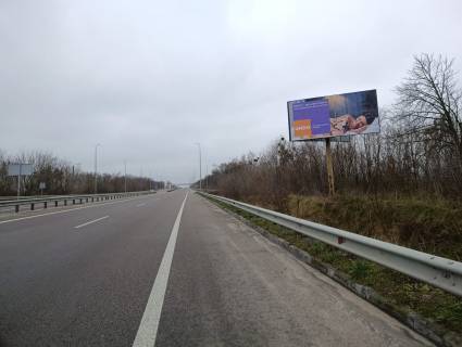 Билборд A на трассах Киевской области, 6х3  с. Соколівка, траса М-05 Київ-Одеса, км 70+540 право, через 240м після АЗС LUXWEN, за 590м до повороту на с. Соколівка фото 1