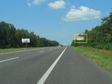 Билборд A на трассах Киевской области, 6х3  Харківська траса, траса М-03 "Київ-Харків", км 43+300 право, за 1.4км до розв'язки з автошляхом Р03 та АЗС Brent Oil, за 1.7км до АЗС UPG фото 1