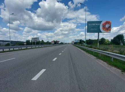Билборд A в Подгорцах, 6х3  Дніпровське шосе, траса Н-01 "Київ-Знам'янка", км 26+050 ліво, за 600м до АЗС Shell, через 200м після повороту на с. Підгірці фото 1