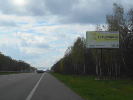 Билборд A на трассах Киевской области, 6х3  м. Березань, харківська траса, траса М-03 "Київ-Харків", км 77+410 ліво, КПП ДАІ Березань фото 1