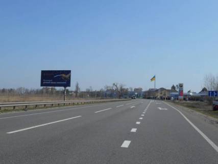 Білборд, Бігборд (Борд)  B у Бучі м. Буча, траса М-07, км 31+050 право, навпроти АЗС Лукойл, за 100м до повороту на смт. Ворзель Фото 1