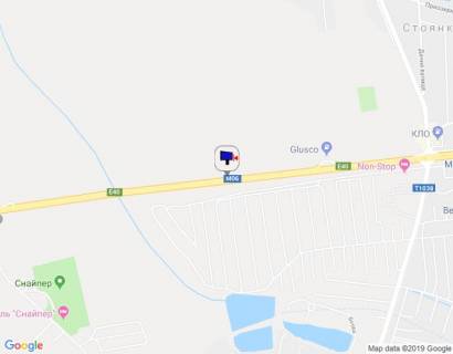 Билборд A в Стоянке с. Стоянка, траса М-06 "Київ-Чоп" (Житомир), км 22+725 право, 1,3км до повороту на Бучу (котеджне містечко "Бєлгравія"), Гореничі схема