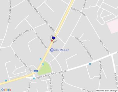 Білборд, Бігборд (Борд)  A у Бровари, 6х3  м. Бровари, вул. Київська, 174, через 70м після повороту на вул. Лисенка, за 50м після магазину "АТБ", за 85м до повороту на Костомарова Миколи вул. (кол. Гальбича) схема