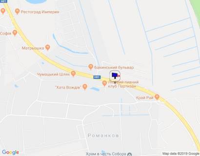 Билборд B в Подгорцах, 6х3  Дніпровське шосе, траса Н-01 "Київ-Знам'янка", км 28+400 право, біля ресторану "Три мушкетери", низ схема