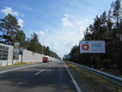Билборд A в Козине, 6х3  Конча-Заспа, траса Р-01, км 29+100 право, котеджне містечко "РОМАНОВО", комплекс "Сезони SPA", ресторан "Giardino", супермаркет "Wine Time" фото 1