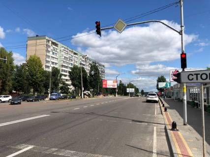 Билборд B в Обухове м. Обухів, вул. Київська, 123, на свтлофорі фото 1