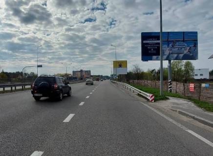 Билборд A в Подгорцах, 6х3  Дніпровське шосе, траса Н-01 "Київ-Знам'янка", км 26+320 право, через 70м після повороту на с. Підгірці, за 50м до АЗС БРСМ фото 1