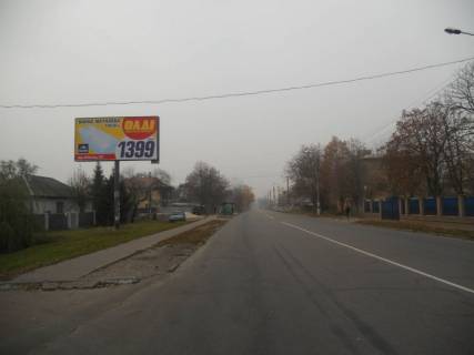 Билборд B в Бровары м. Бровари, Ярослава Мудрого вул. (кол. Кірова), 84-86, за 40м до автобусної зупинки, через 110м після повороту на вул. Грушевського фото 1