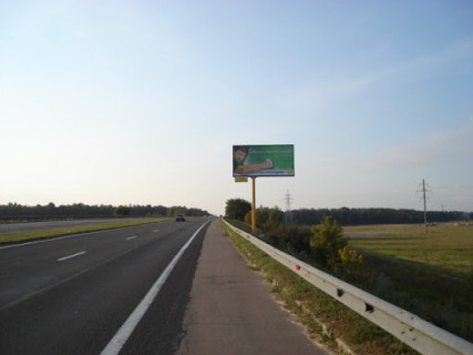 Billboard A in Kalynivka, 6х3  с. Калинівка, траса М-01 "Київ-Чернігів-Нові Яриловичі", км 34+100 ліво, об'їзд м. Бровари, через 350м після Бауміт-Україна, через 700м після повороту на вул. Броварська та Рабен Україна Photo 1