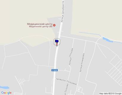 Билборд B в Василькове, 6х3  м. Васильків, вул.Декабристів,  навпроти 298, (западинка) злітна смуга  схема