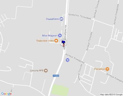 Билборд B в Василькове, 6х3  м. Васильків, вул. Декабристів, навпроти 220 після 2-го в'їзду на ЖК "Столичний" схема