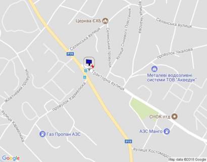 Билборд B в Василькове, 6х3  м. Васильків, вул. Володимирська, навпроти 92, поворот із вул. Тракторна, теплотраса схема