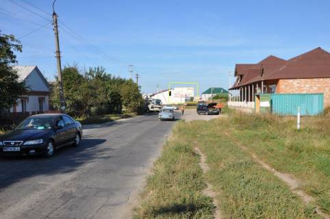 Билборд A в Умане, 6х3  м. Умань, вул. Праці, 74, на повороті з вул. Тимірязєва на вул. Праці, через 150м після АЗС Укрнафта по вул. Тимірязєва фото 1
