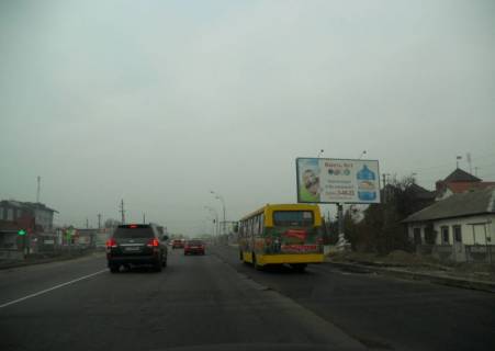 Билборд A в Бровары, 6х3  м. Бровари, вул. Київська, 95, за 100м до повороту на Красницького повіту вул. (кол. Сєрова) та магазину "Фора", через 60м після повороту на вул. Запорізька фото 1