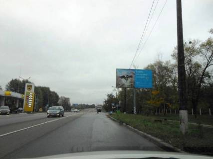 Билборд A в Бровары, 6х3  м. Бровари, Ярослава Мудрого вул. (кол. Кірова), навпроти будинку 55, навпроти АЗС КЛО, біля автобусної зупинки фото 1