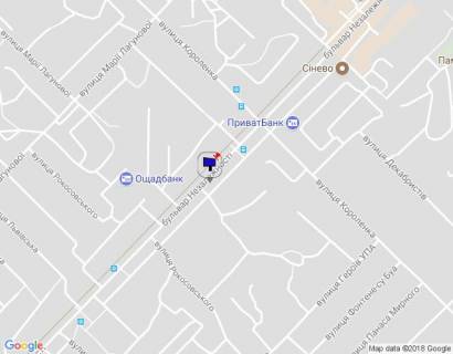 Билборд B в Бровары, 6х3  м. Бровари, бульвар Незалежності, 10, поворот на вул. Чернігівська, за 150м до повороту на Волноваська вул. (кол. Рокосовського), через 185м після розвилки з вул. Чорних Запорожців схема
