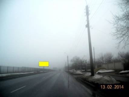 Билборд B в Умане, 6х3  м. Умань, вул. Інтернаціональна, навпроти будинку 93, через 180м після автобусної зупинки, через 225м після повороту на вул. Павлова фото 1