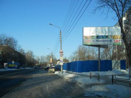 Білборд, Бігборд (Борд)  A у Бровари, 6х3  м. Бровари, вул. Чорних Запорожців, 68, за 190м до розвилки з вул. Київська та вул. Василя Симоненка, за 40м до автобусної зупинки Фото 1