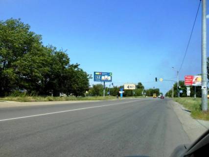 Билборд B в Бровары, 6х3  м. Бровари, Оникієнка Олега вул. (кол. Кутузова), 99, біля повороту на Гельсінської  групи вул. (кол. Будьонного), за 110м до автобусної зупинки, за 40м до повороту на Броварської сотні вул. (кол. Чкалова) фото 1
