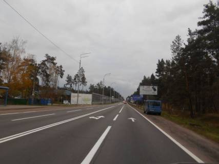 Билборд A в с. Козине Конча-Заспа,  траса Р-02, км 28км+750 право, ресторан "Giardino", супермаркет "Wine Time", зупинка "Козин-1" фото 1