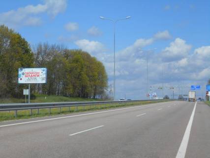 Билборд B на трассах Киевской области, 6х3  м. Яготин, харківська траса, траса М-03 "Київ-Харків", км 103+000 ліво фото 1