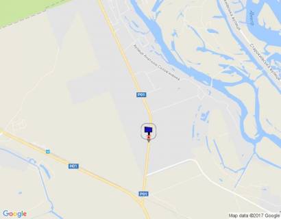 Билборд B в Козине, 6х3  Конча-Заспа, траса Р-01, км 34+600 право, поворот на с. Рудики, с. Плюти схема