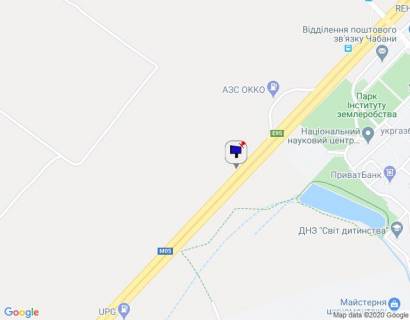 Билборд A в Чабаны с. Чабани, траса М-05 Київ-Одеса, км 15+550 право, через 170м після АЗС ОККО, низ схема