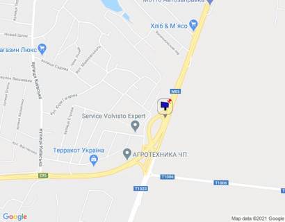 Билборд A в смт. Глеваха смт. Глеваха, траса М-05 Київ-Одеса, км 26+150 право, біля розв'язка на м. Васильків (Рославичі) схема