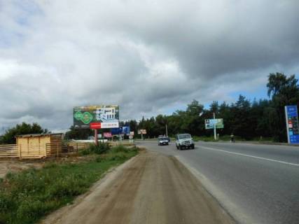 Билборд B в Киеве, 3х6  c. Софіївська Борщагівка, траса Р-04 "Київ-Бишів-Звенигородка", км 2+450 ліво, вул. Соборна (Леніна), за 500м до ЖК "Софія Клубний", за 650м до ЖК "Софіївський квартал" та ЖК "Софія" фото 1