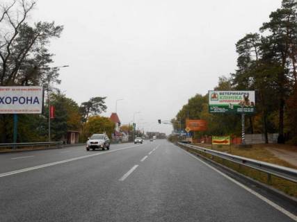 Билборд A в Киеве смт. Гостомель, траса М-07 Київ-Ковель, км 21+650 право фото 1