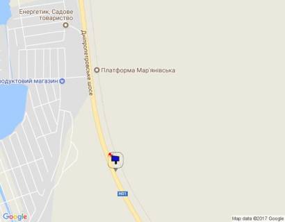Билборд B в с. Романкове Новообухівська траса, км 33+500 ліво схема