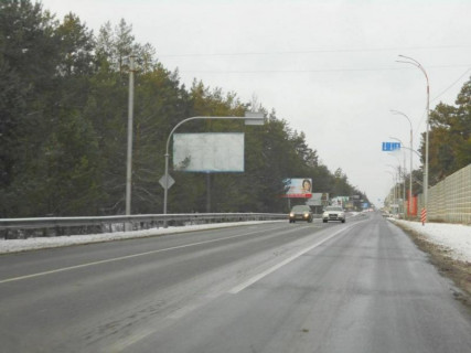 Билборд B в Козине, 6х3  Конча-Заспа, траса Р-01, с. Козин, км 29+200 право, котеджне містечко "РОМАНОВО", супермаркет "Wine Time", за 250м до комплексу "Сезони SPA" та ресторану "Giardino" фото 1