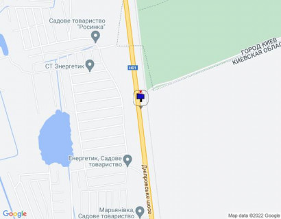 Билборд B на трассах Киевской области, 6х3  Дніпровське шосе, траса Н-01 "Київ-Знам'янка", км 32+000 ліво схема