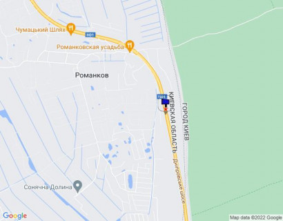 Билборд B на трассах Киевской области, 6х3  Дніпровське шосе, траса Н-01 "Київ-Знам'янка", км 29+900 право схема