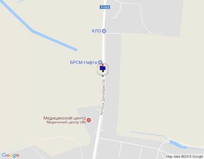 Билборд A в Василькове м. Васильків, вул.Декабристів, навпроти 366, заправка  схема