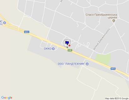 Билборд A в с. Иванков Харківська траса, с. Іванків, км 44+500 ліво, перед КПП ДАЇ м. Бориспіль, за 150м до АЗС ОККО схема