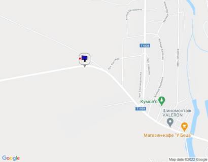 Билборд A в Калиновке, 6х3  смт. Калинівка, за 200м до повороту на вул. Квітнева, за 400м до повороту на вул. Молодіжна, за 650м до поворту на вул. Благовіщенська та с. Данилівка схема