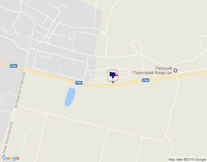 Билборд A в Киеве с. Білогородка, траса Р-04 "Київ-Бишів-Звенигородка", через 1км після ЖК "Перший Парковий Квартал", через 300м після повороту на вул. Щаслива, за 850м до повороту на вул. Богатирська та ЖК "Амстердам" схема