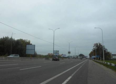 Билборд B в Киеве, 6х6  с. Гатне, траса М-05 Київ-Одеса, км 14+120 ліво, заїзд до Нової Лінії, навпроти АЗС SOCAR, верх фото 1