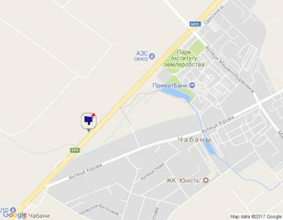 Билборд A в Чабаны, 6х3  с. Чабани, траса М-05 Київ-Одеса, км 16+090 право, навпроти АЗС UPG, через 710м після АЗС ОККО, за 240м до АЗС Marshal, верх схема