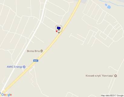 Билборд B в Киеве с. Віта-Поштова, траса М-05 Київ-Одеса, км 20+570 право, через 600м після магазину Сільпо та 870м після АЗС БРСМ, верх схема
