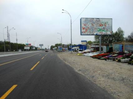Билборд A в Лесниках (Киевской обл), 6х3  Дніпровське шосе, траса Н-01 "Київ-Знам'янка", км 20+680 право, за 120м до повороту на с. Лісники фото 1