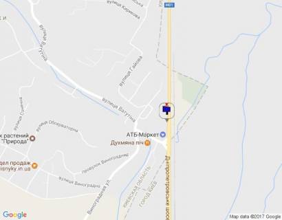 Билборд A в Лесниках (Киевской обл), 6х3  Дніпровське шосе, траса Н-01 "Київ-Знам'янка", км 20+680 право, за 120м до повороту на с. Лісники схема