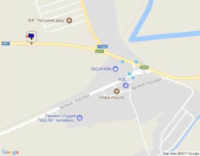 Билборд A в Буче, 6х3  м. Буча, траса М-07 "Київ-Ковель", км 24+650 ліво, вул. Шевченка, в'їзд в Гостомель з Бучі, за 500м до розв'язки Ірпінь-Гостомель-Київ схема